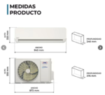 Aire acondicionado de 24000 Btu Split Anwo Inverter R32 - Imagen 5
