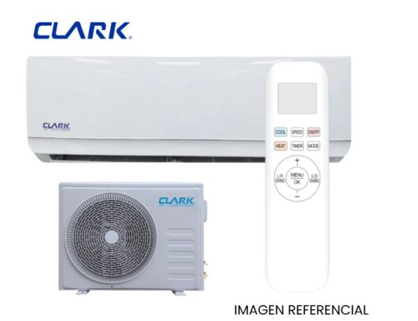 Aire Acondicionado Clark de 12000 btu tipo split muro Inverter - Imagen 2